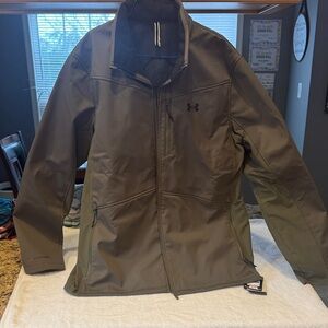 Under Armour Men's Dark Green Performance Jacket